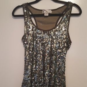 Sequins Tank Top